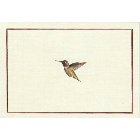 Peter Pauper Press Hummingbird Flight Note Cards NEW Boxed Set 14ct NEW OB - Picture 2 of 7